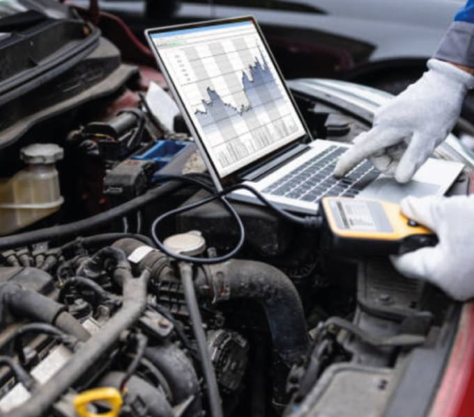 Diagnose aan carrosserie-elektronica van een voertuig